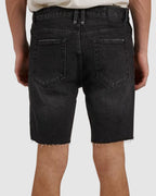 MENS DESTROYED BONES DENIM SHORTS