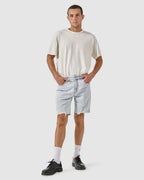 MENS DESTROYED BONES DENIM SHORTS