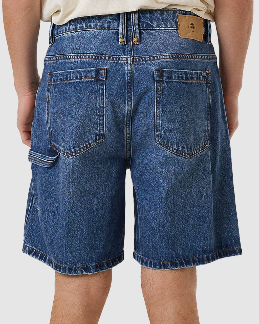 MENS SLACKER DENIM SHORTS