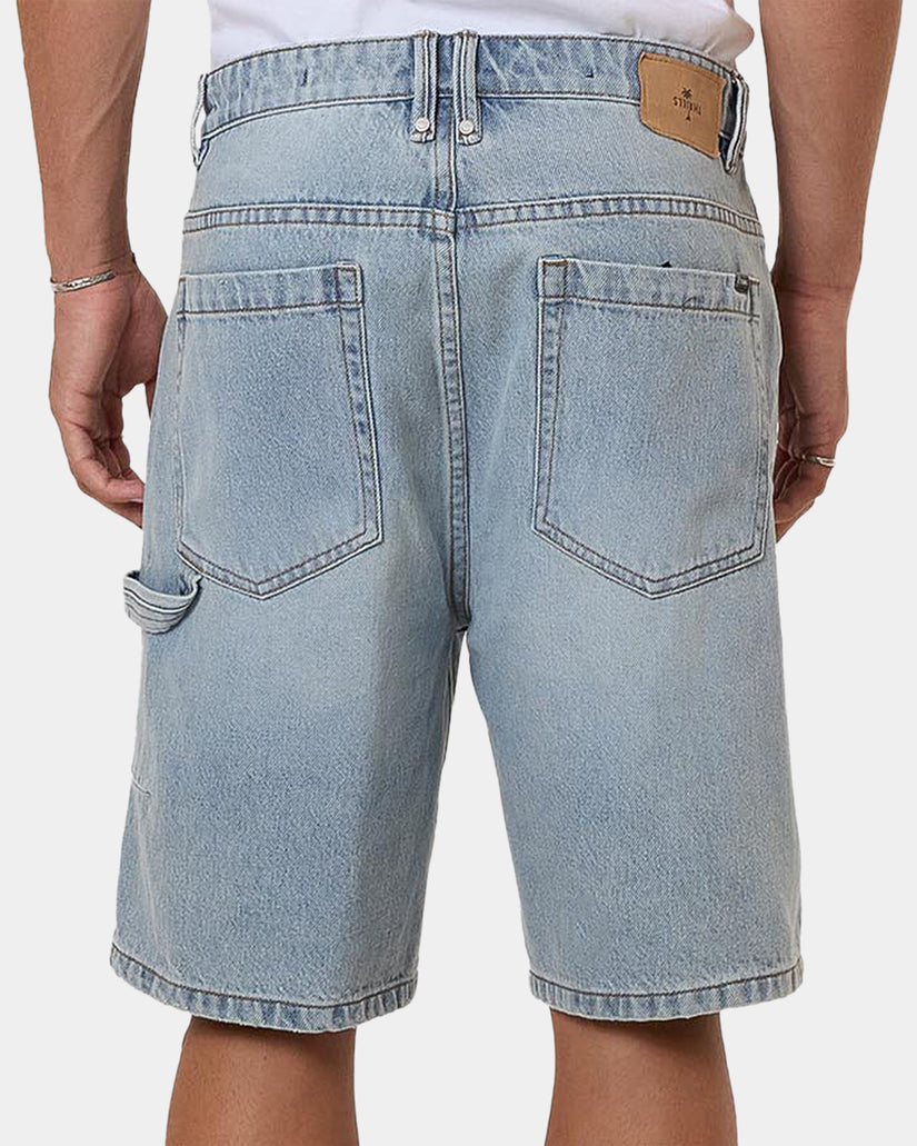 Mens Slacker Denim Shorts