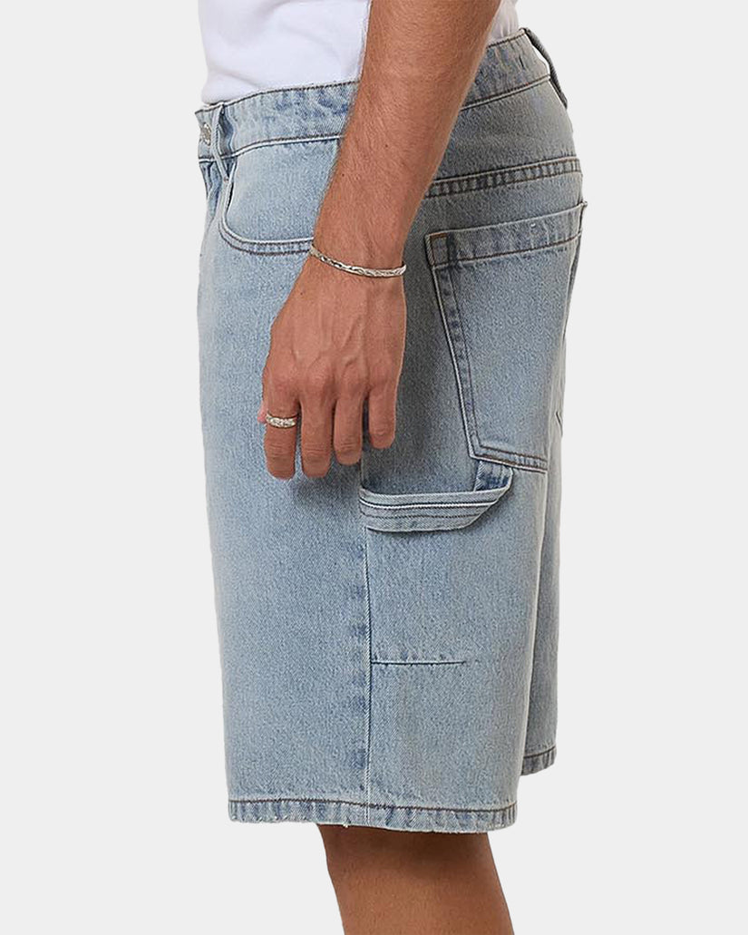 Mens Slacker Denim Shorts