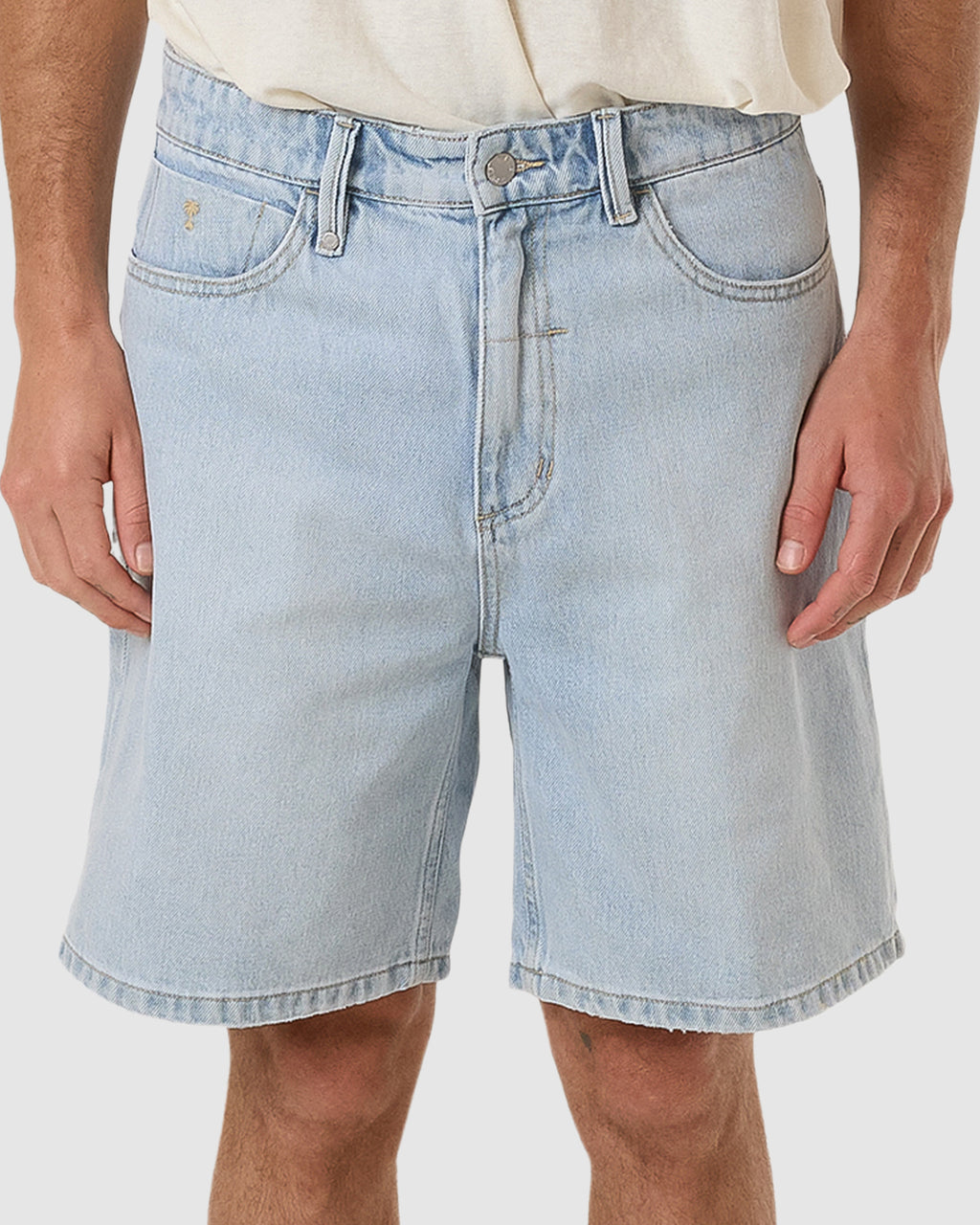 MENS SLACKER DENIM SHORTS