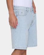 Mens Slacker Relaxed Denim Shorts