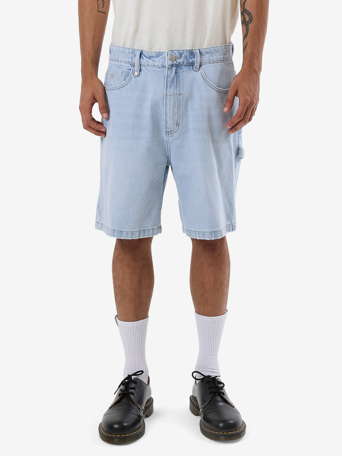 MENS SLACKER DENIM SHORTS