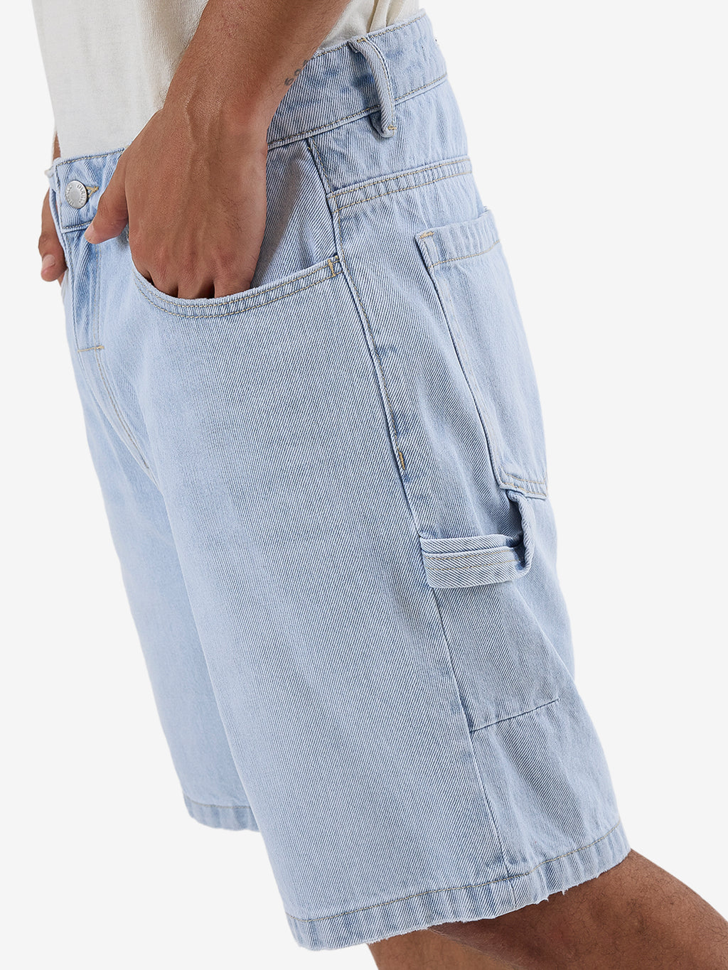 MENS SLACKER DENIM SHORTS