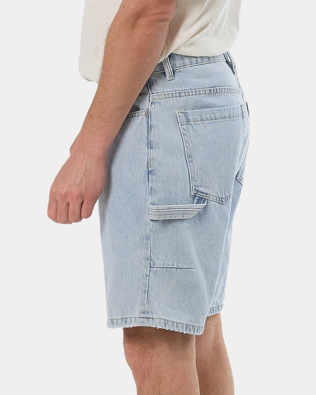 Mens Slacker Denim Shorts