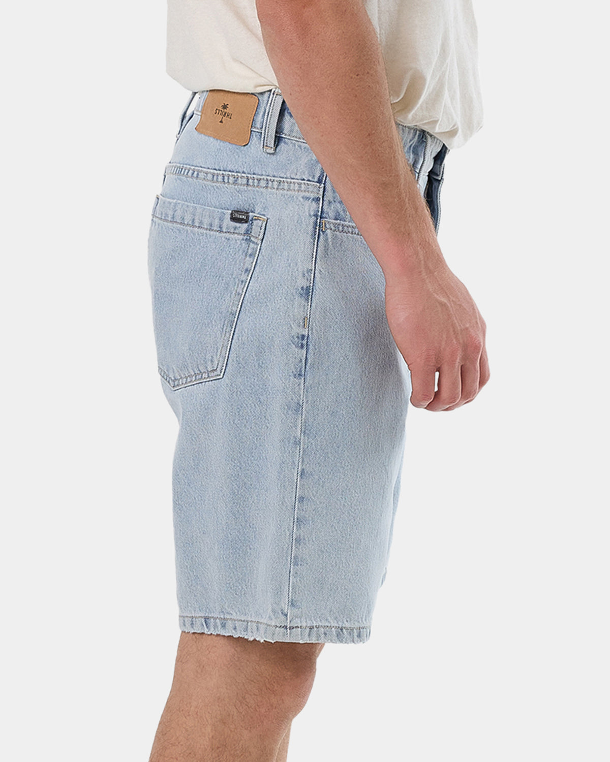 Mens Slacker Denim Shorts
