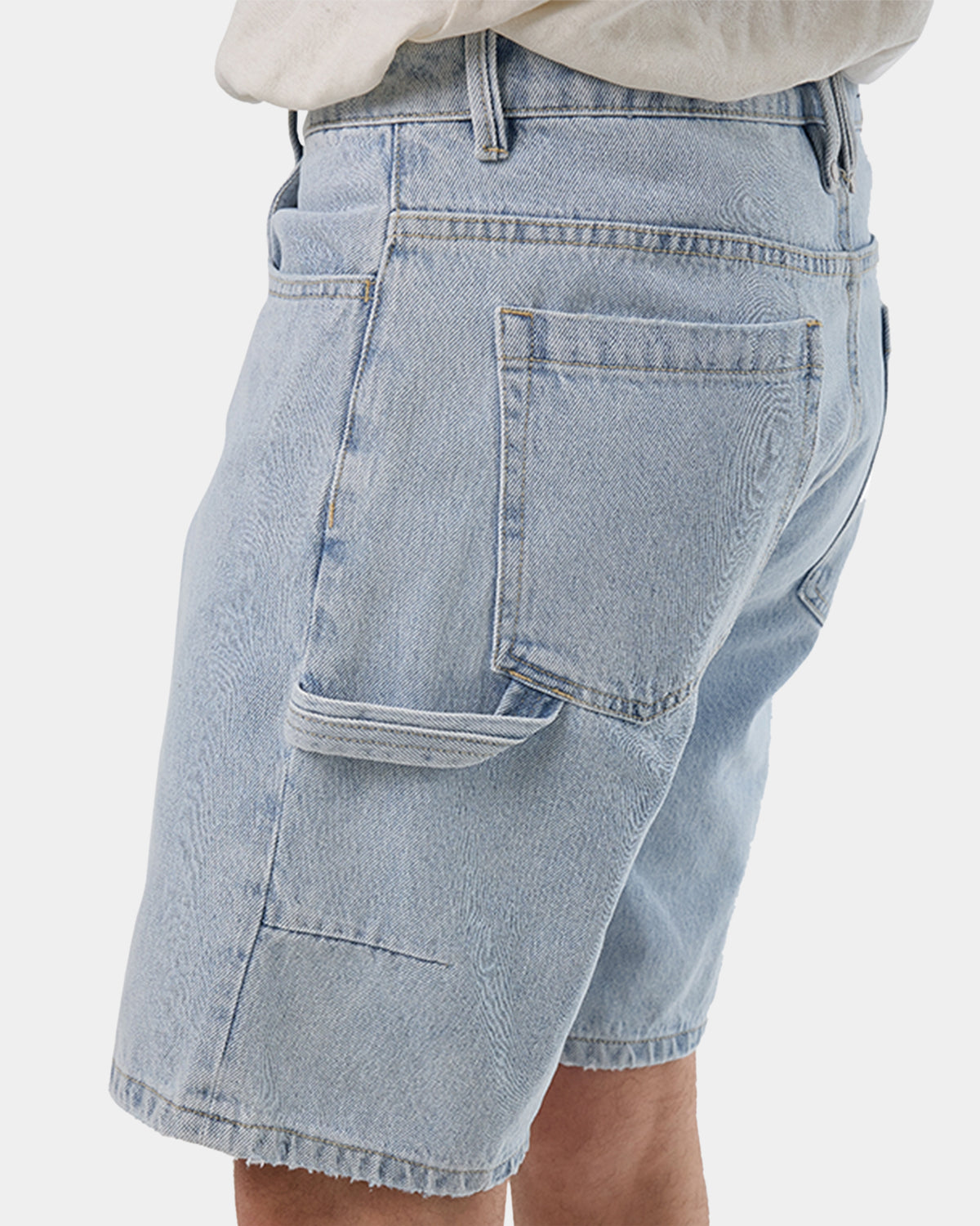 Mens Slacker Denim Shorts