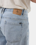 Mens Slacker Denim Shorts
