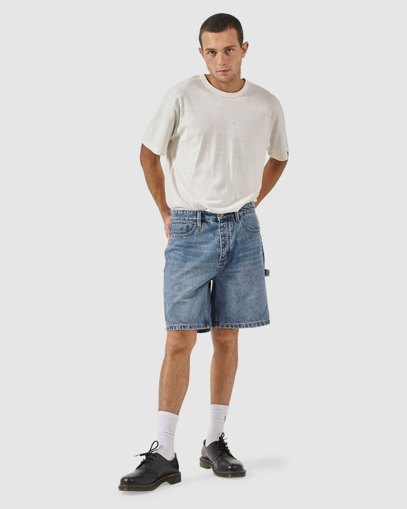 MENS SLACKER DENIM SHORTS