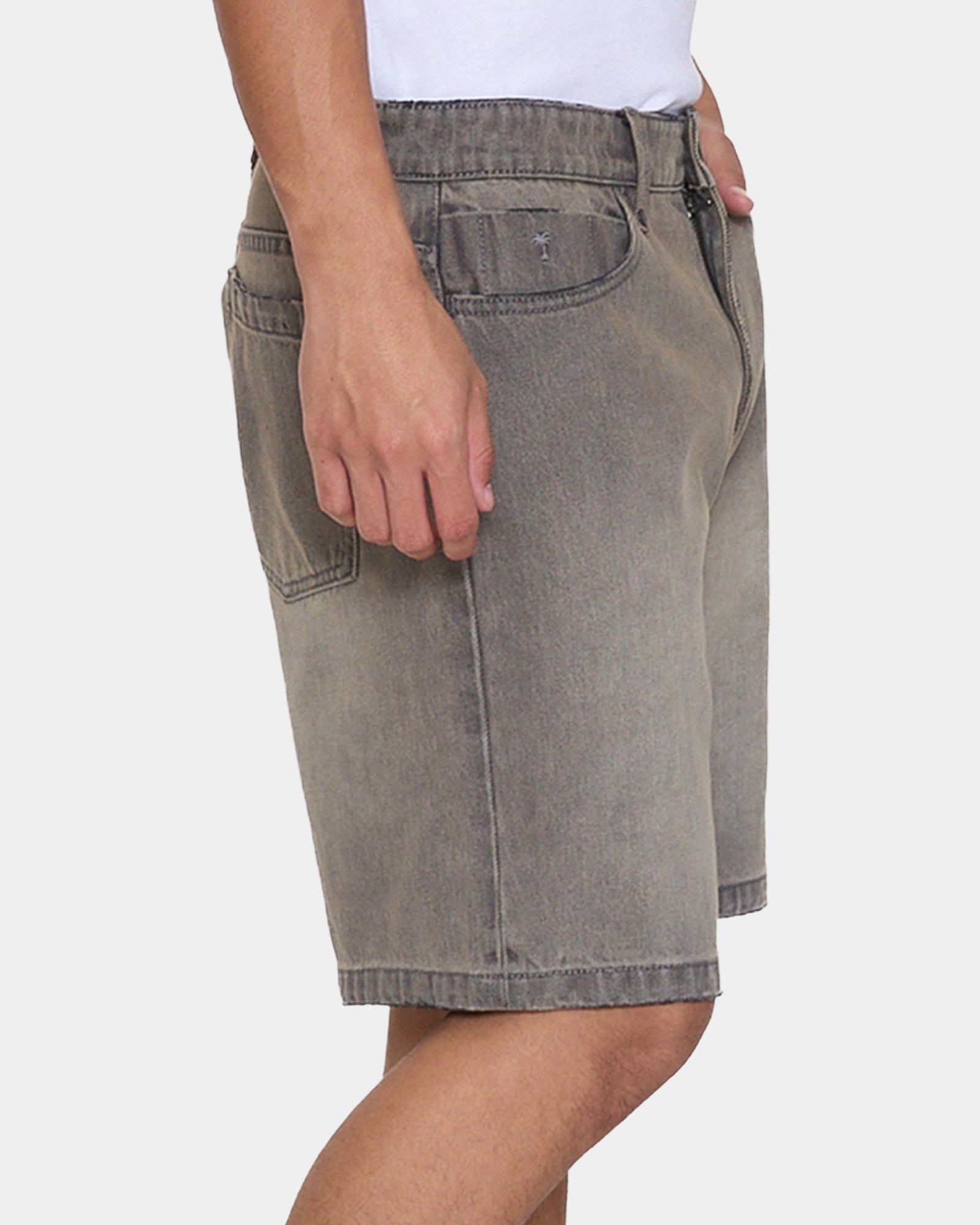 Mens Slacker Relaxed Denim Shorts