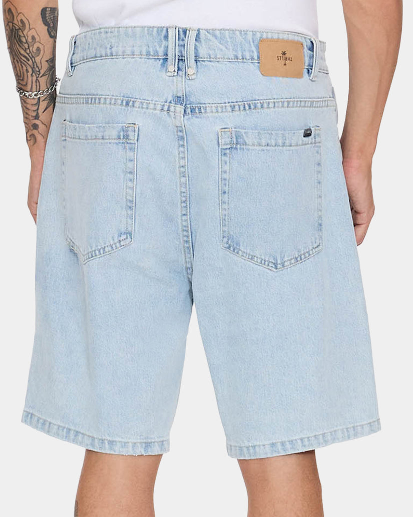 Mens Slacker Denim Shorts