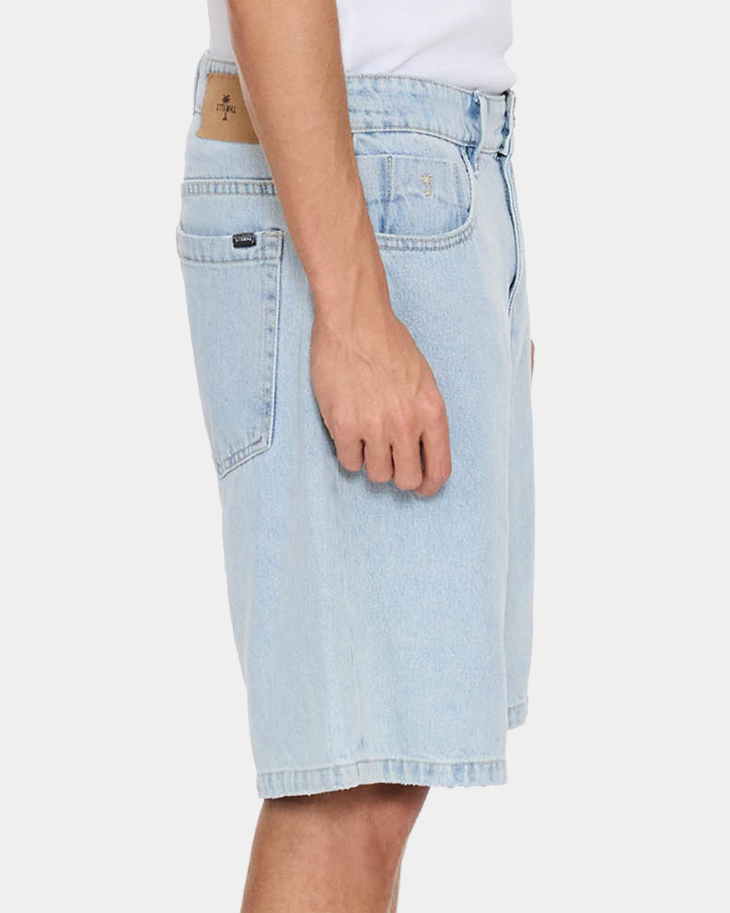 Mens Slacker Denim Shorts