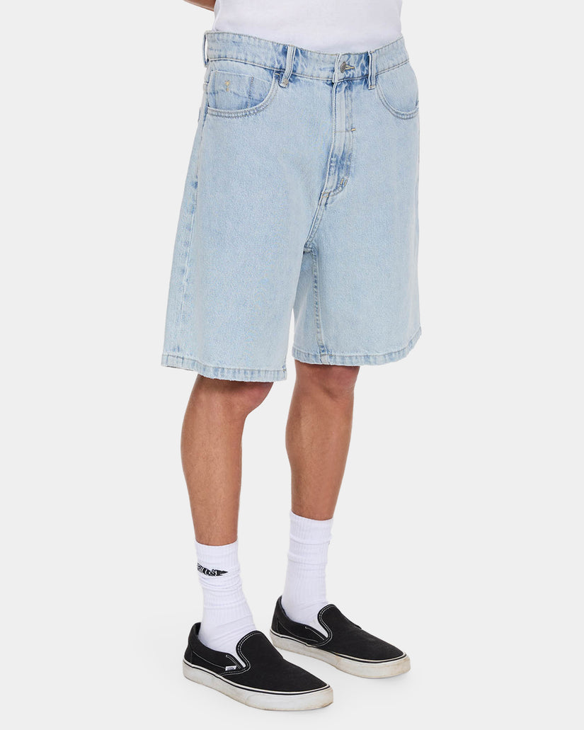 Mens Slacker Denim Shorts