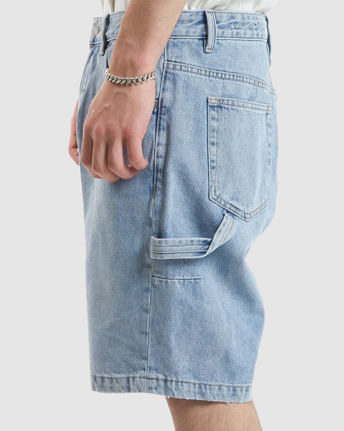 Mens Big Slaker Denim Shorts