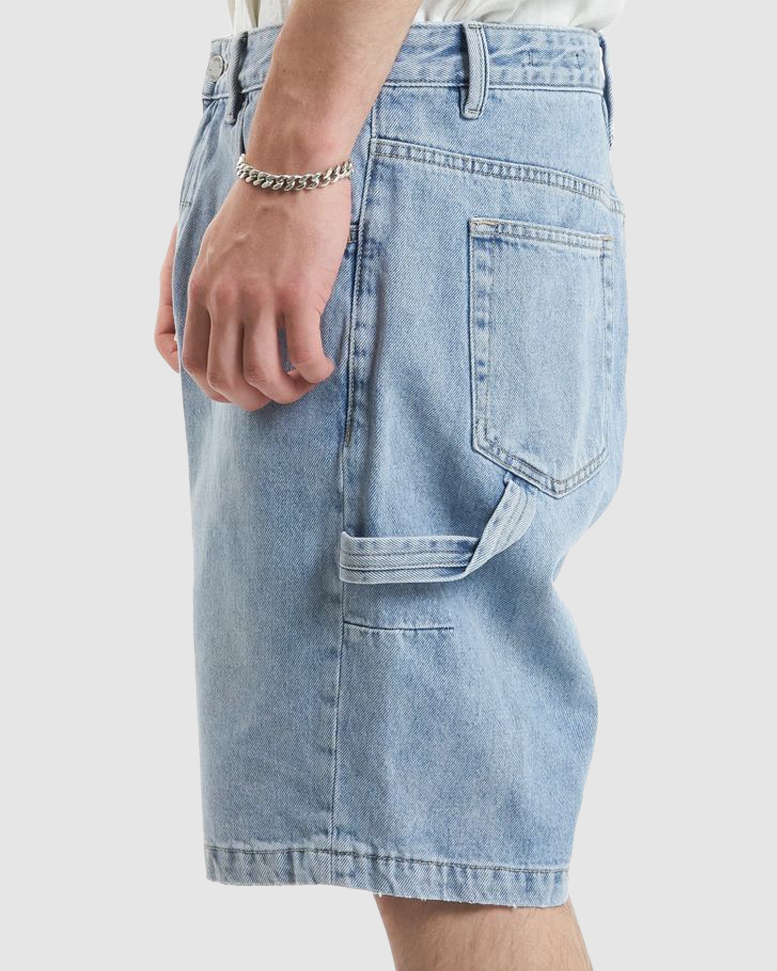 Mens Big Slaker Denim Shorts