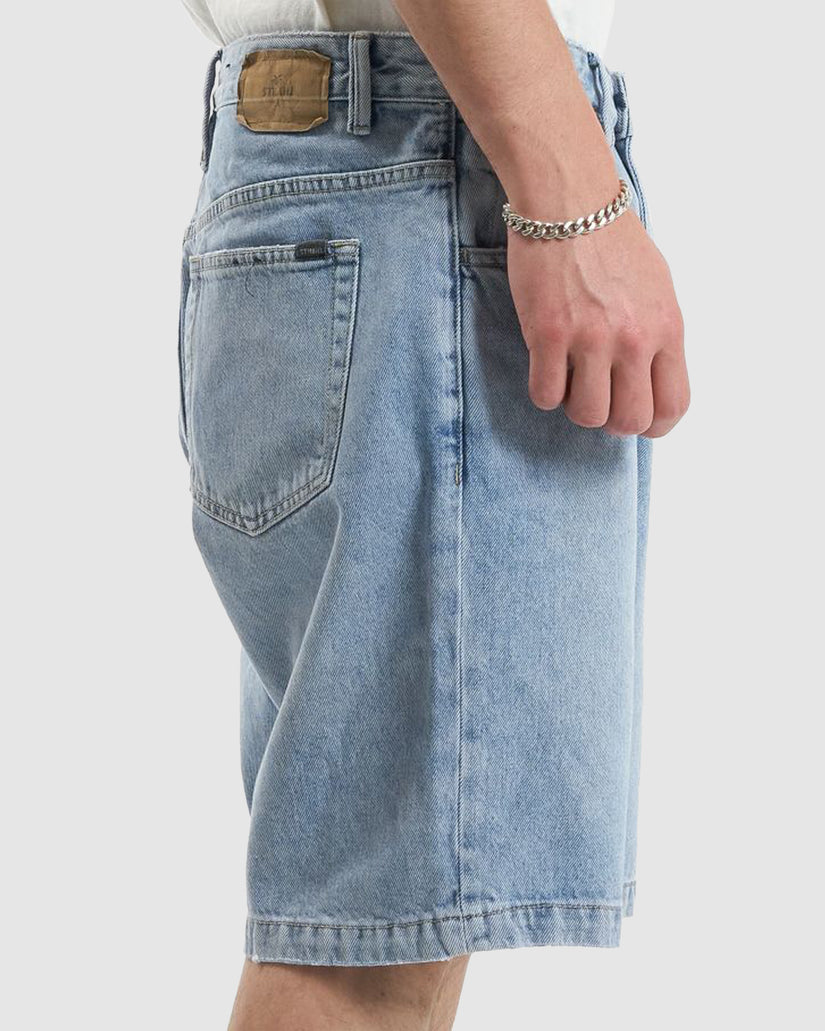 Mens Big Slaker Denim Shorts