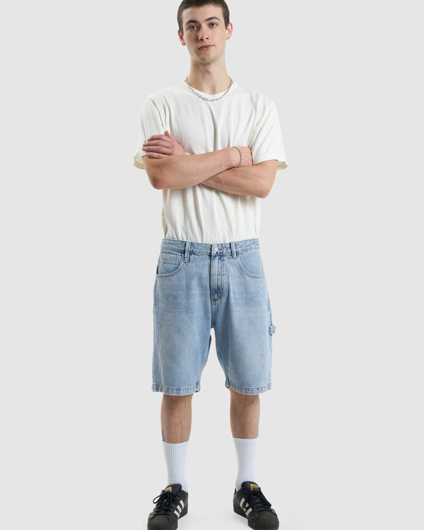 Mens Big Slaker Denim Shorts