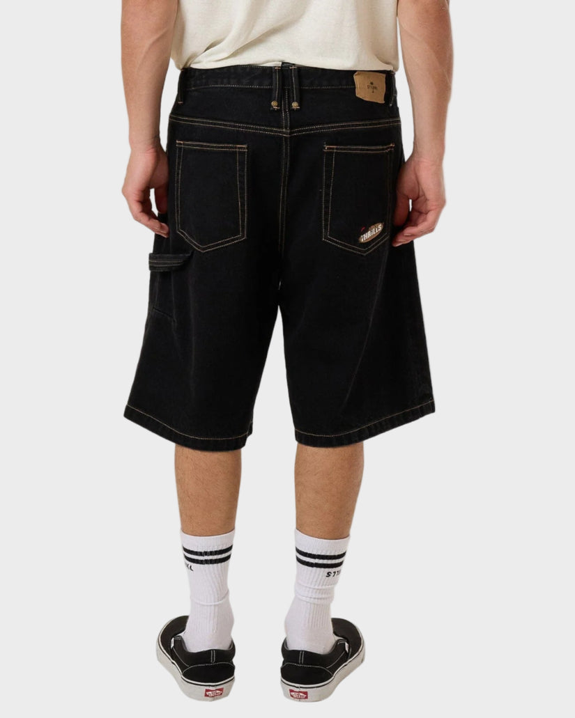 MENS BIG SLACKER DENIM SHORTS