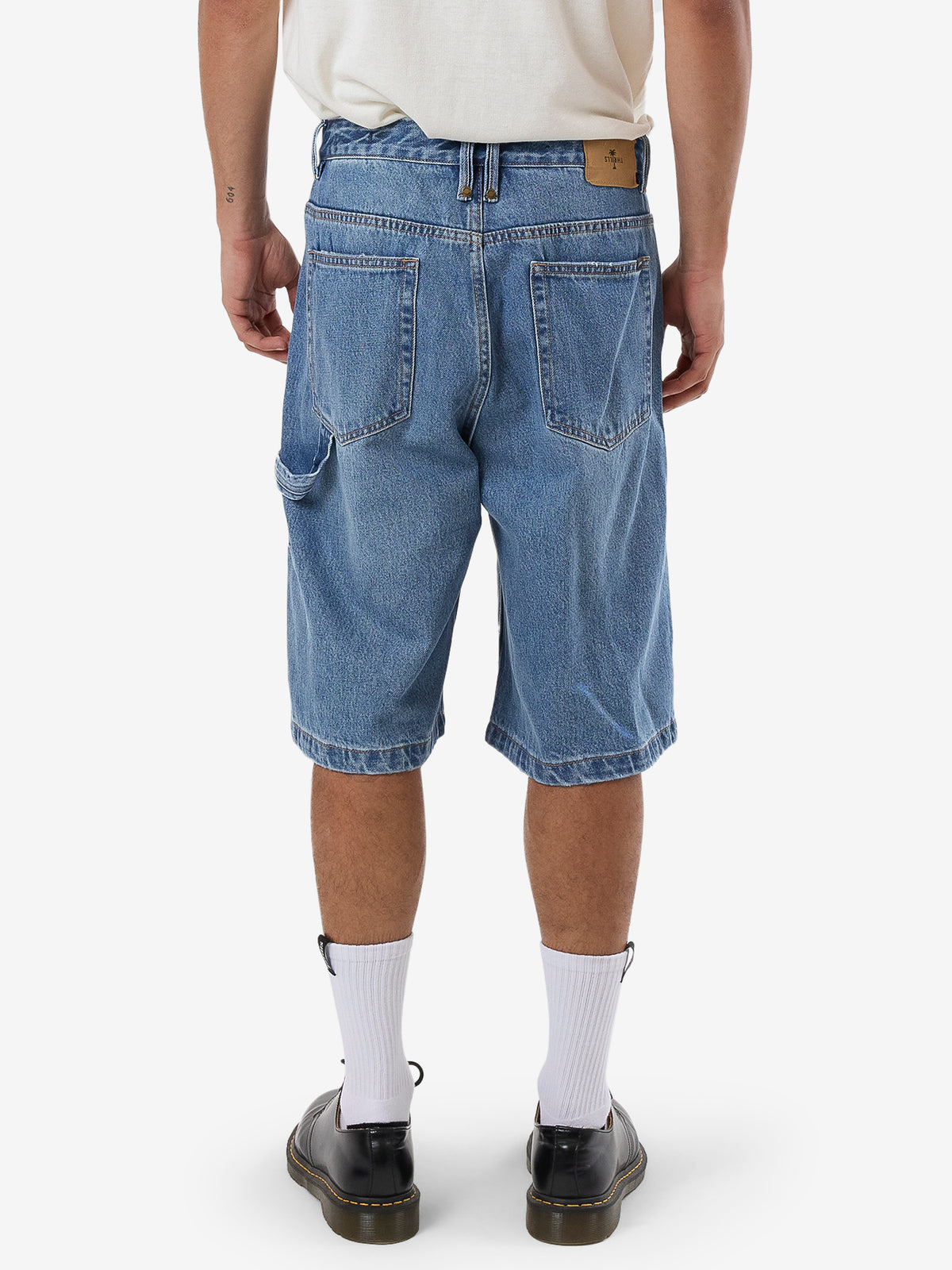 MENS BIG SLACKER DENIM SHORTS