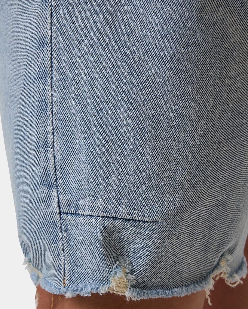 Mens Bones Denim Shorts