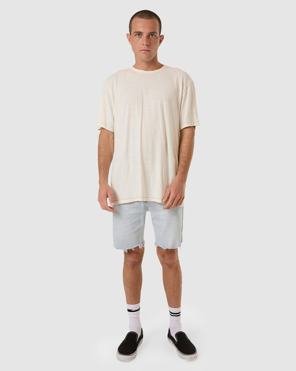 MENS BONES DENIM SHORTS