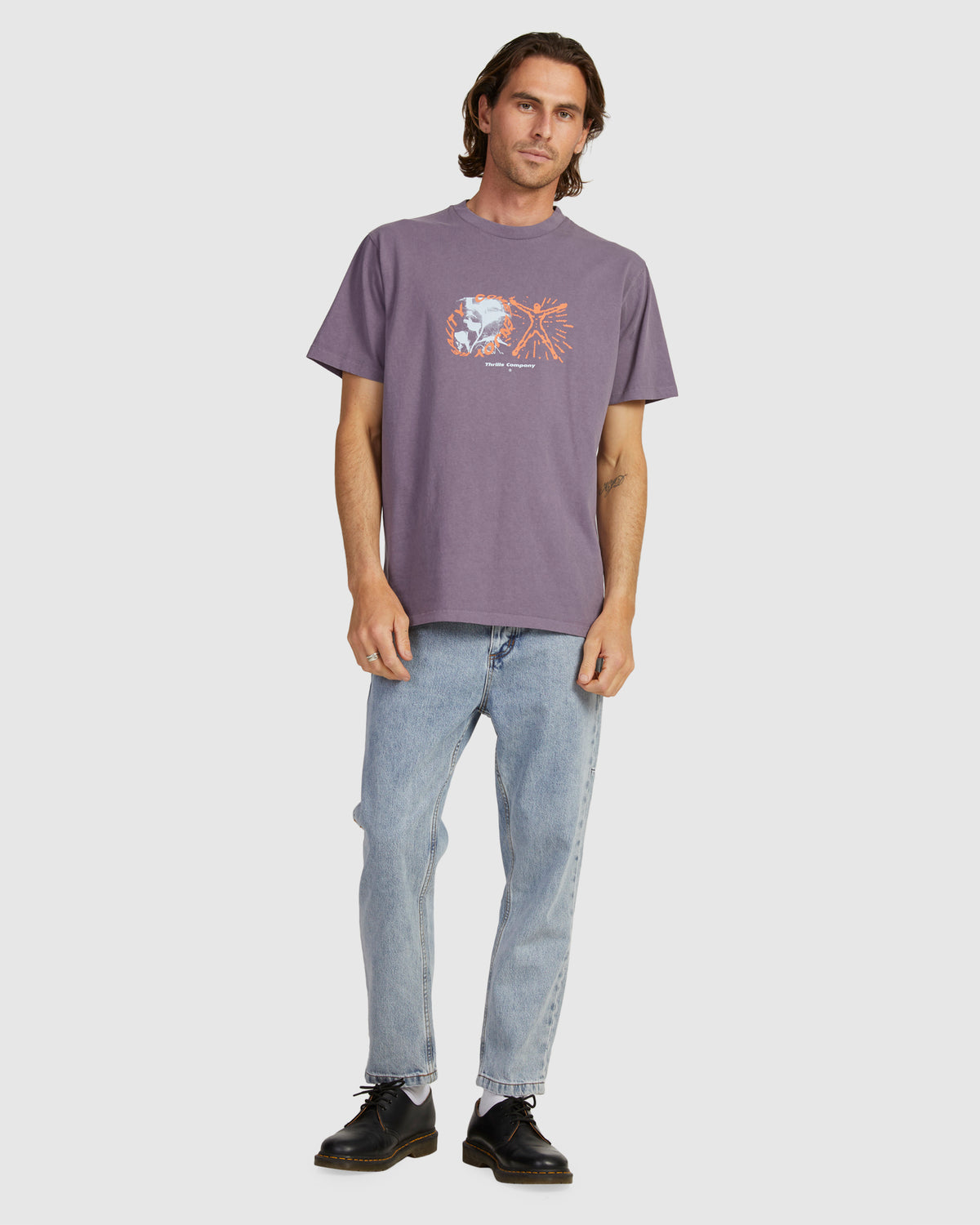 MENS CHOPPED DENIM JEANS