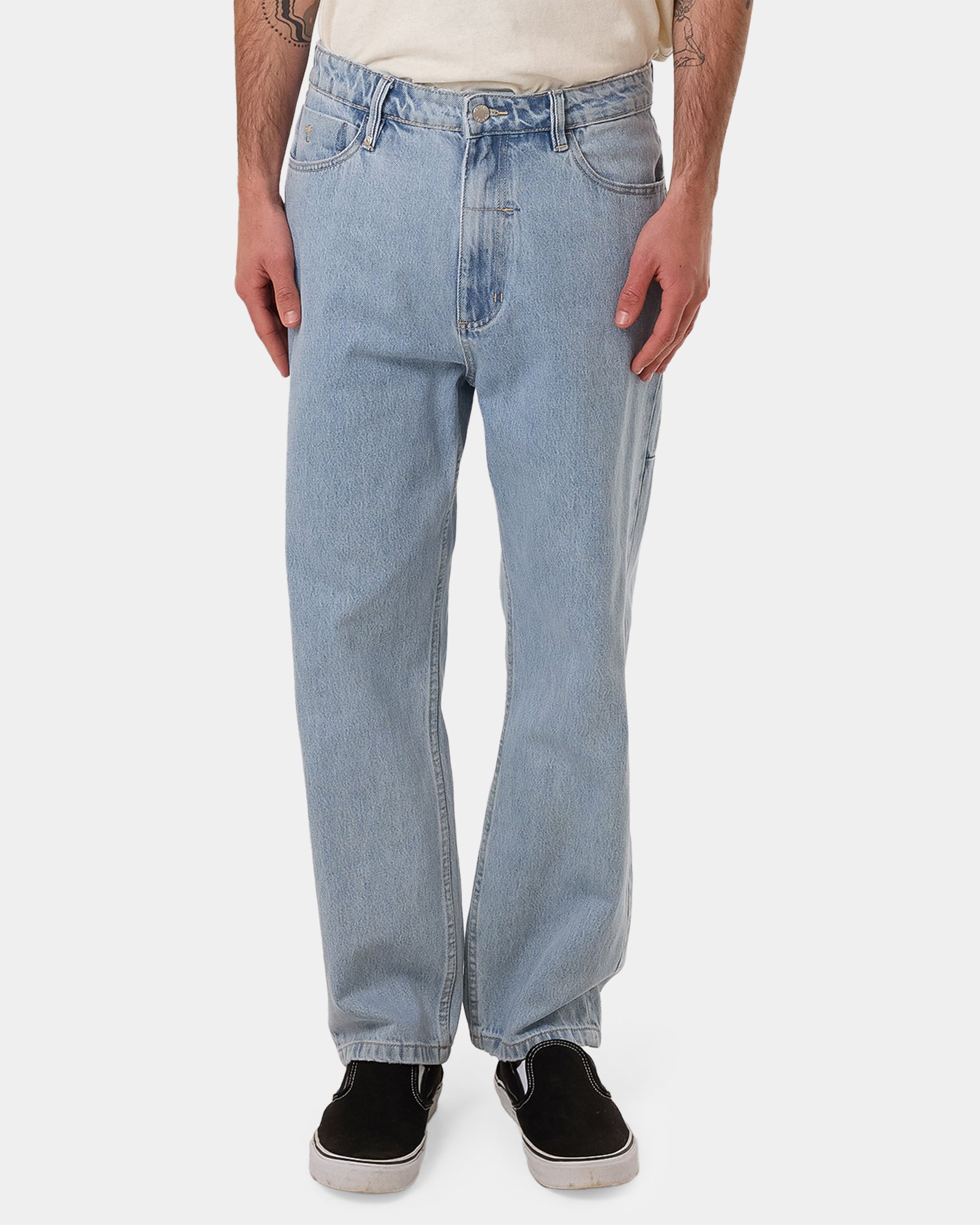 Mens Slacker Denim Jeans