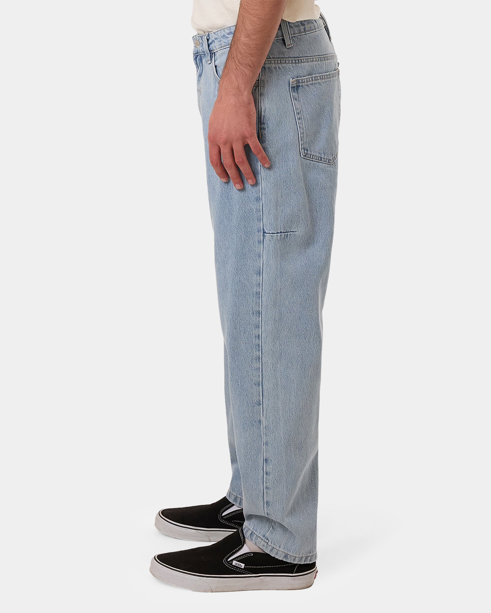 Mens Slacker Denim Jeans
