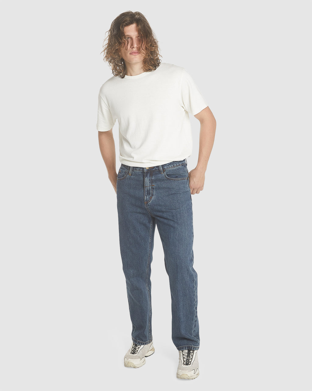 MENS SLACKER DENIM JEANS