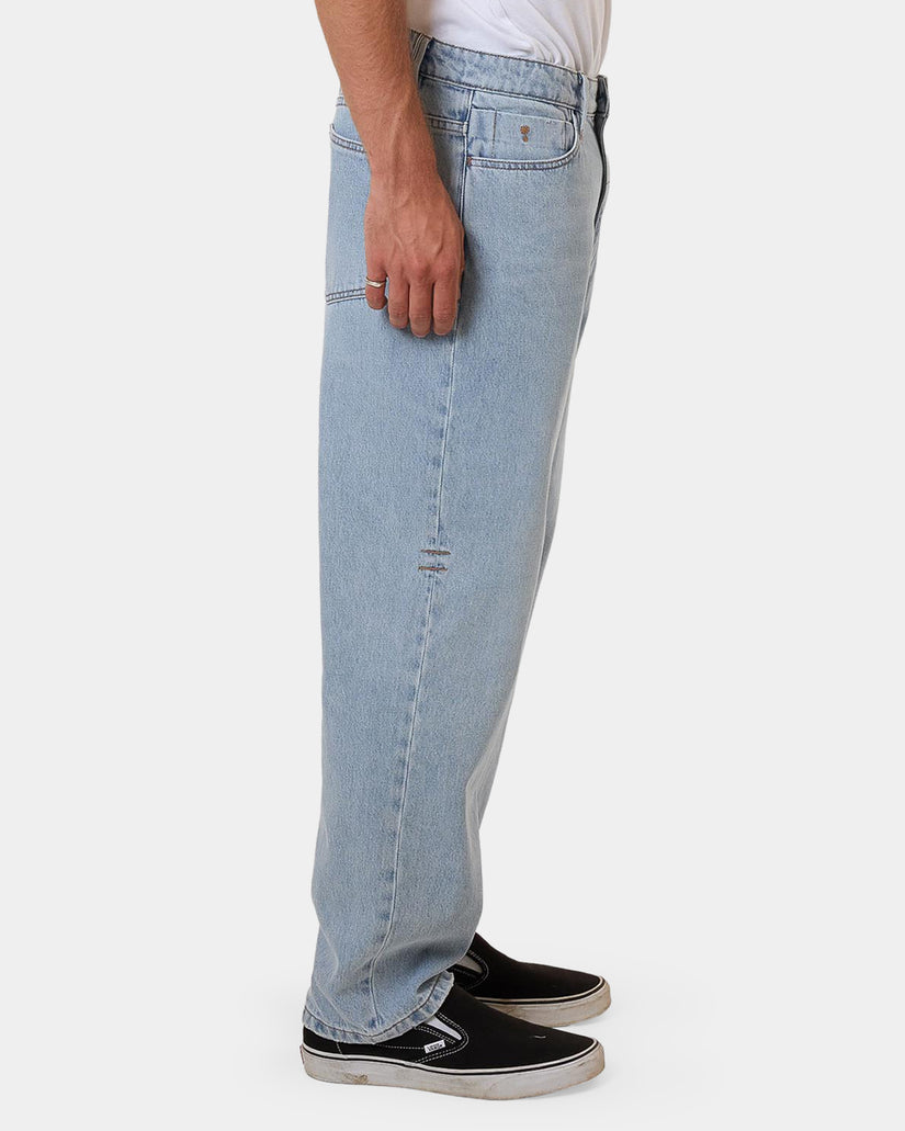 Mens Slacker Denim Jeans
