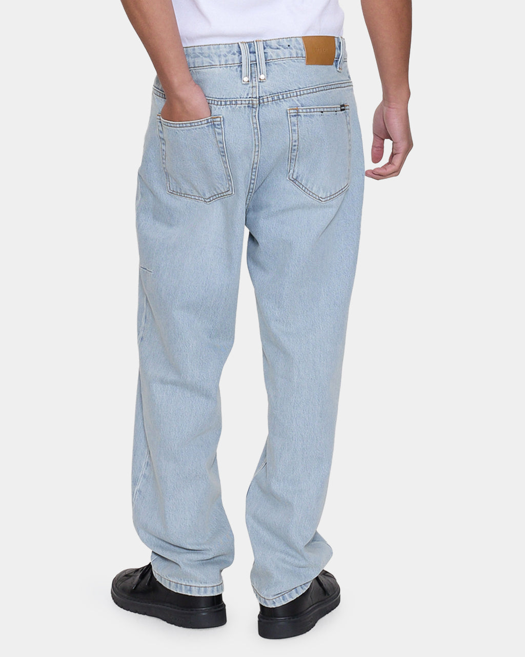 Mens Slacker Relaxed Denim Jeans