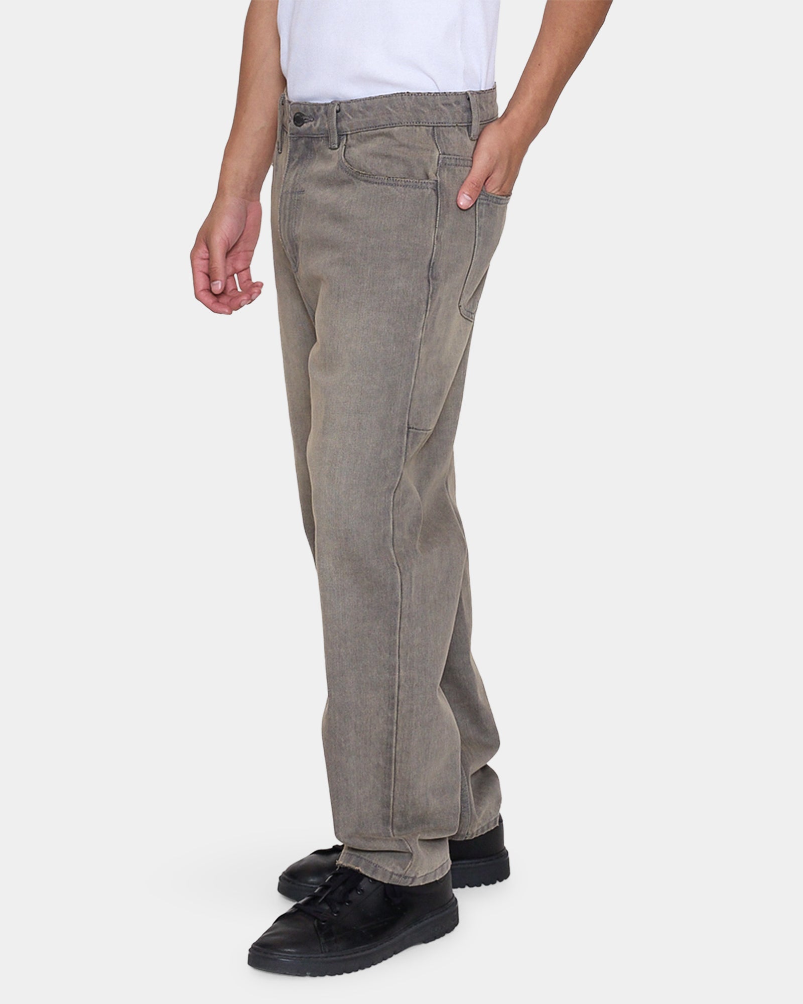 Mens Slacker Relaxed Denim Jeans