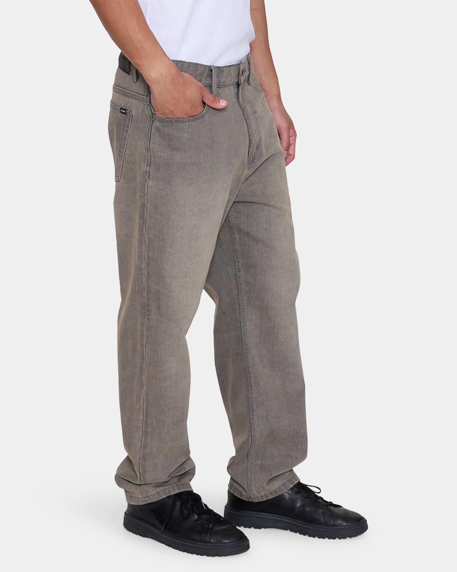 Mens Slacker Relaxed Denim Jeans