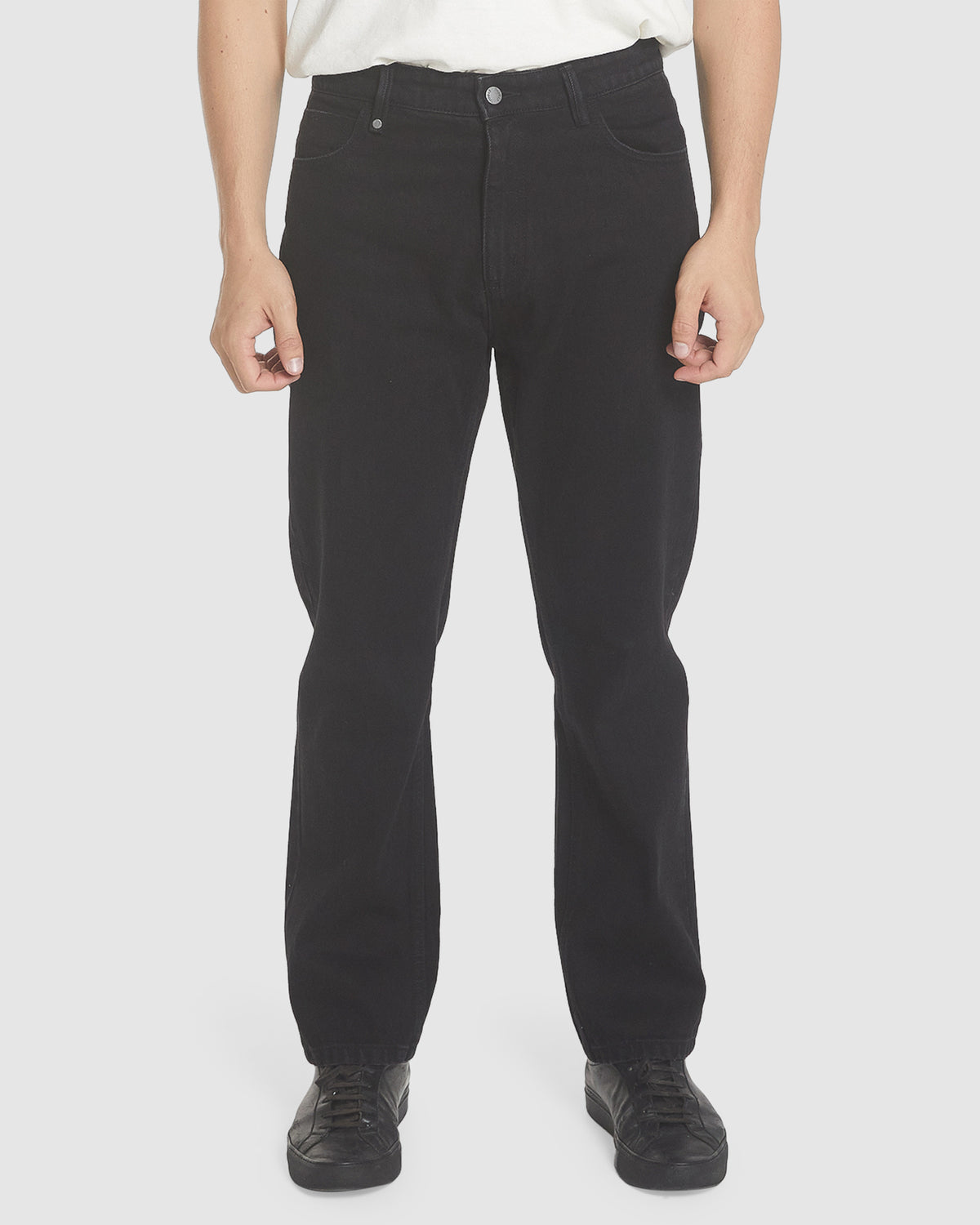 MENS STRAIGHT LINE DENIM JEANS