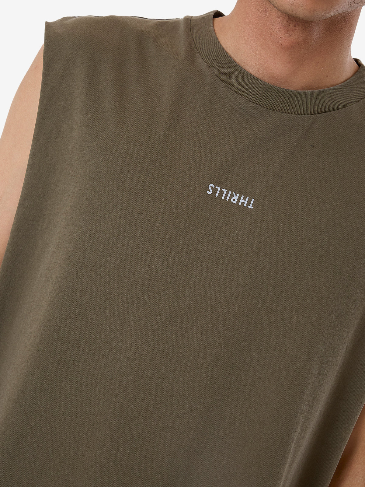 MENS MINIMAL THRILLS MERCH FIT TANK TOP