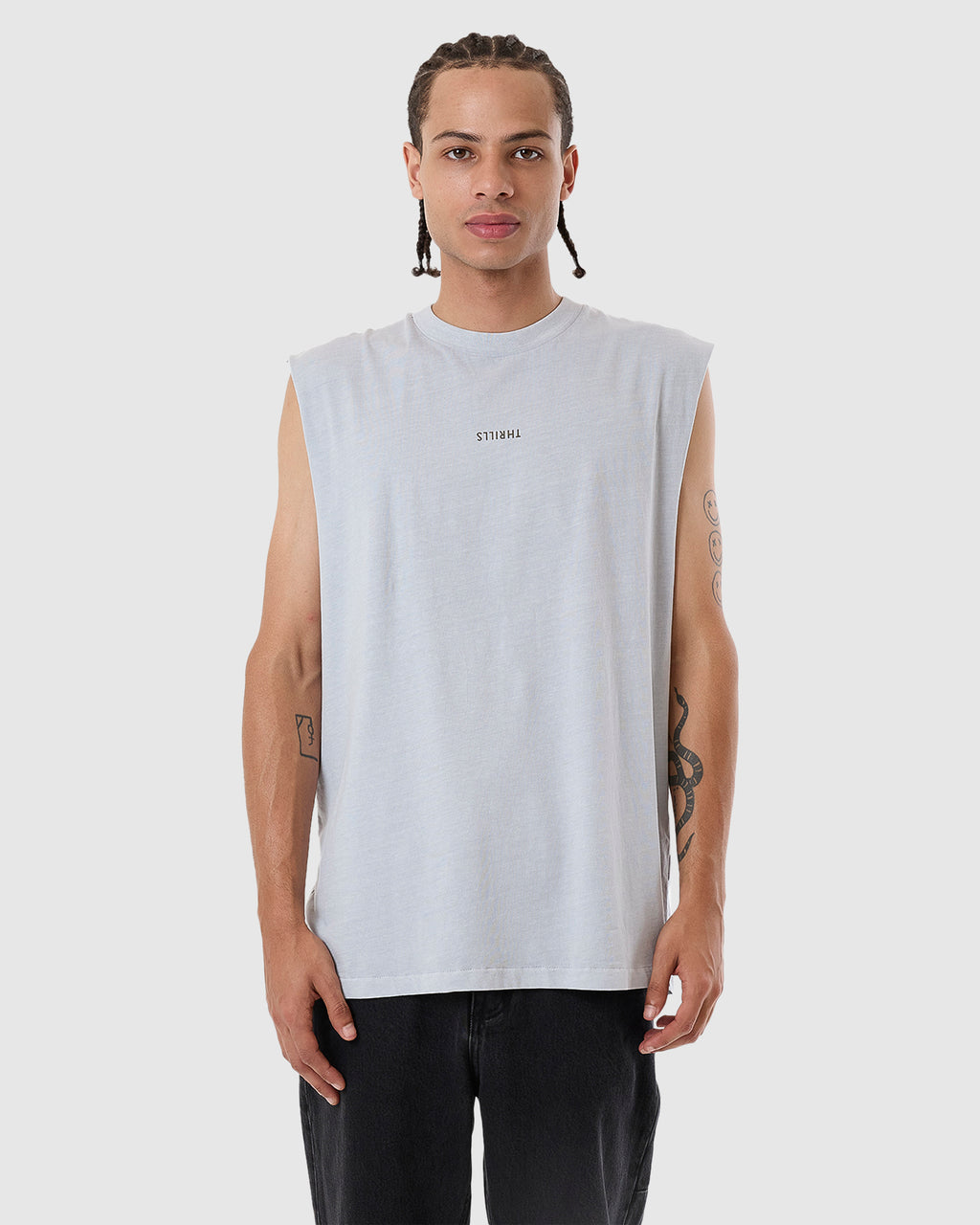 MENS MINIMAL THRILLS MERCH FIT TANK TOP