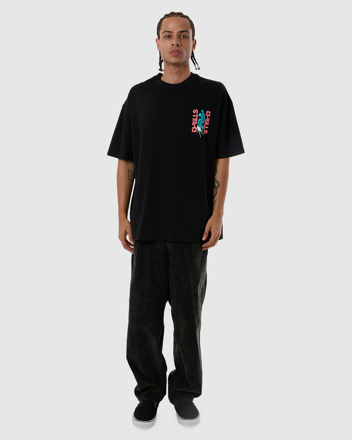 MENS FIRESTARTER BOX FIT OVERSIZE T-SHIRT