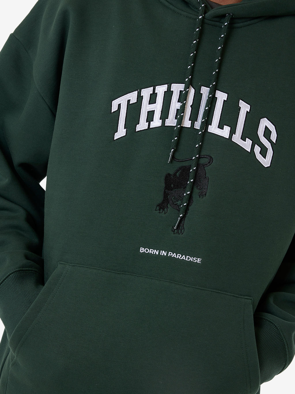 MENS HARD KNOCKS SLOUCH PULLOVER HOODIE