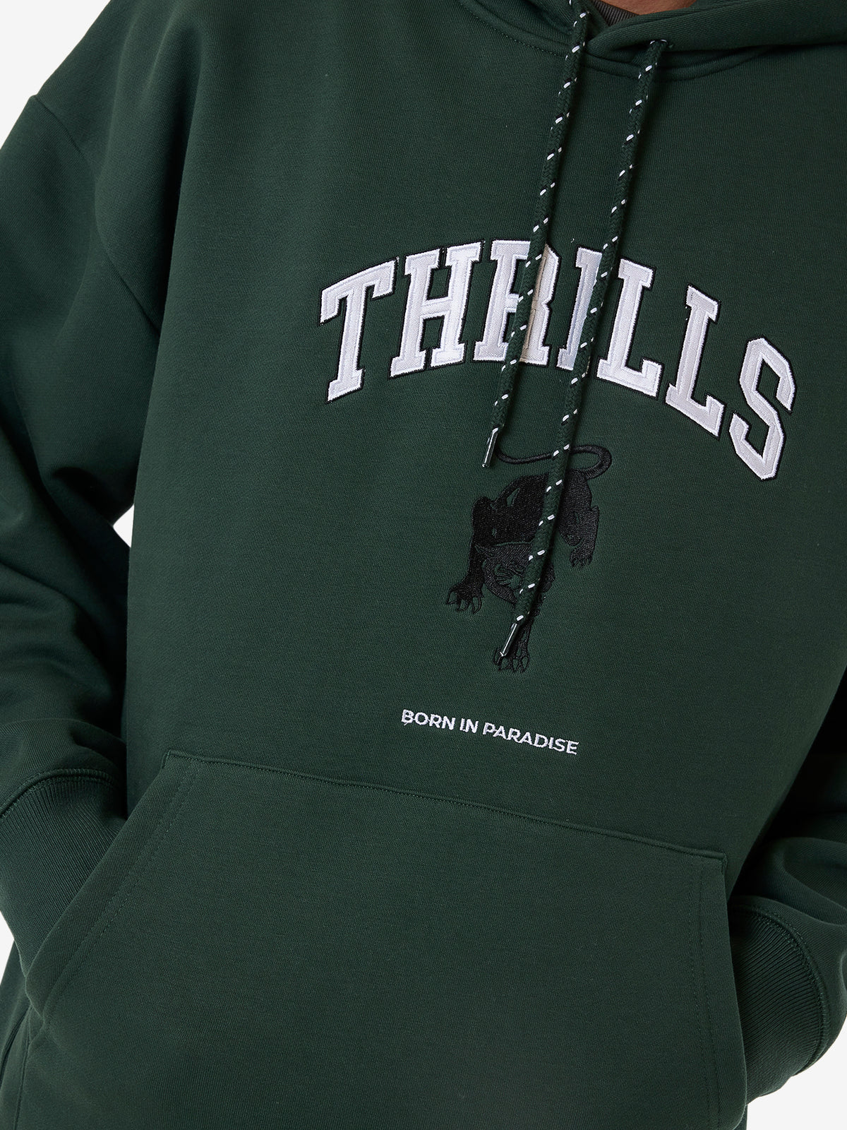 MENS HARD KNOCKS SLOUCH PULLOVER HOODIE