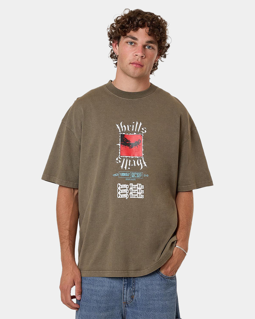 Mens Cheap Thrills Box Fit Oversized T-Shirt