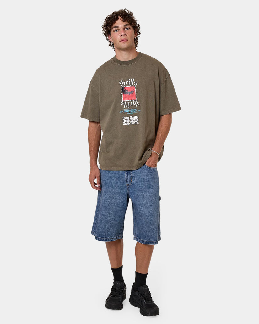 Mens Cheap Thrills Box Fit Oversized T-Shirt