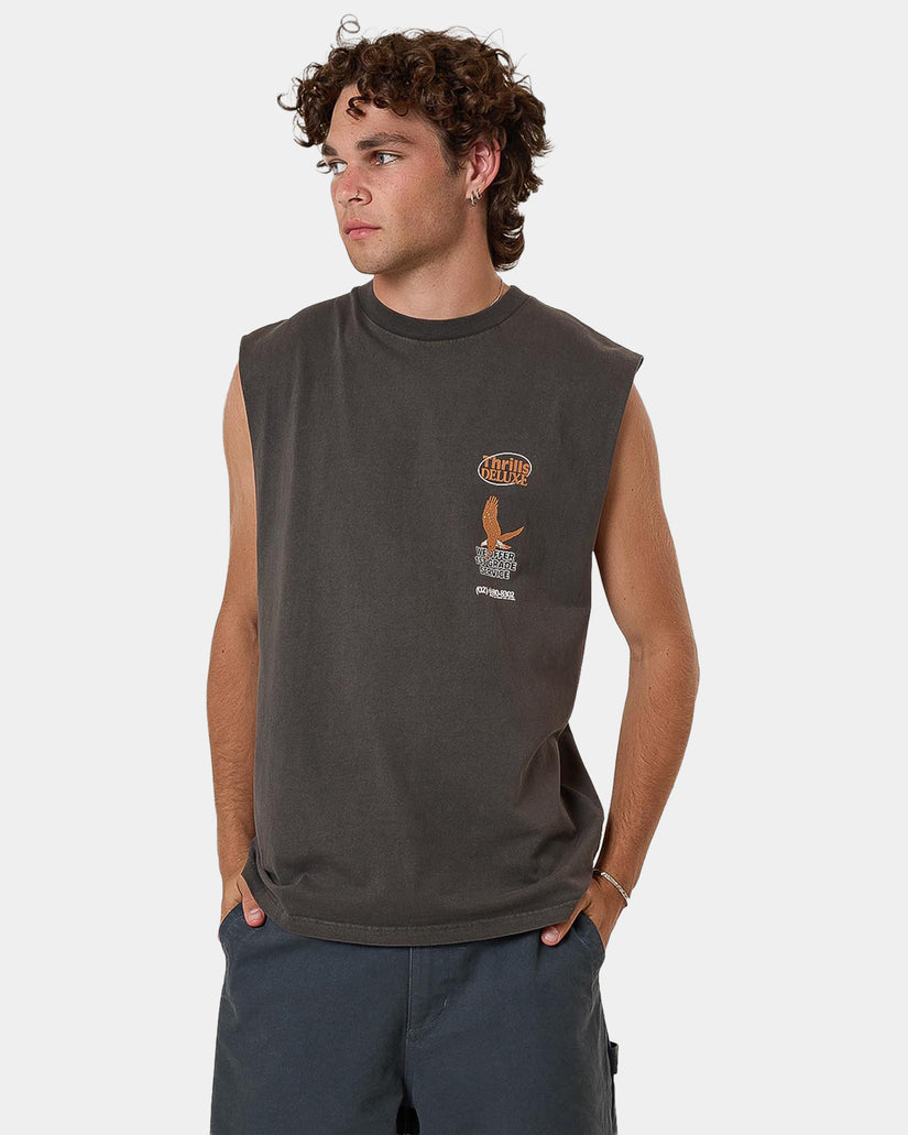 Mens 1st Grade Service Muscle Shirt