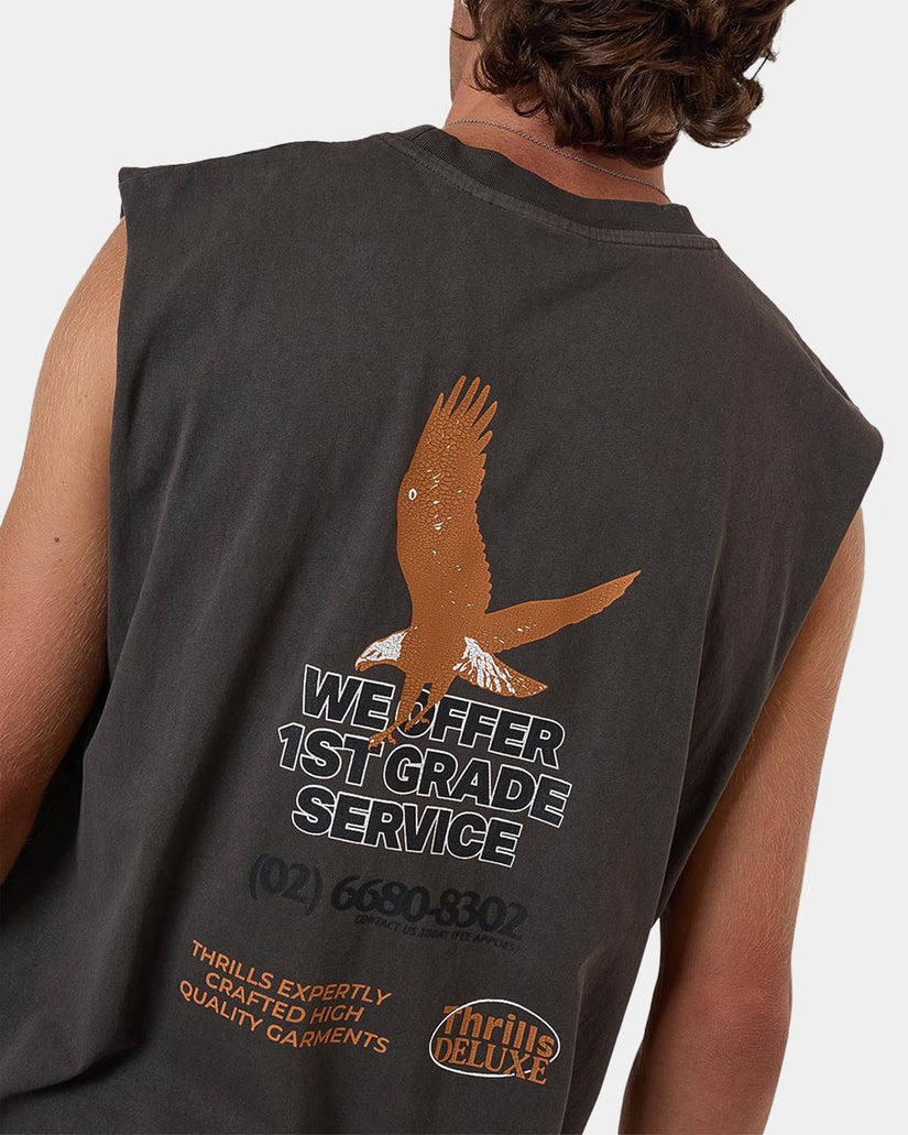 Mens 1st Grade Service Muscle Shirt