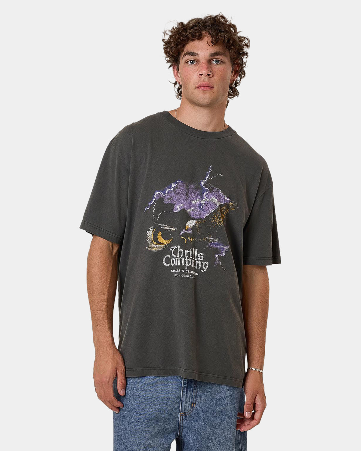 Mens Flight RIsk Oversized T-Shirt