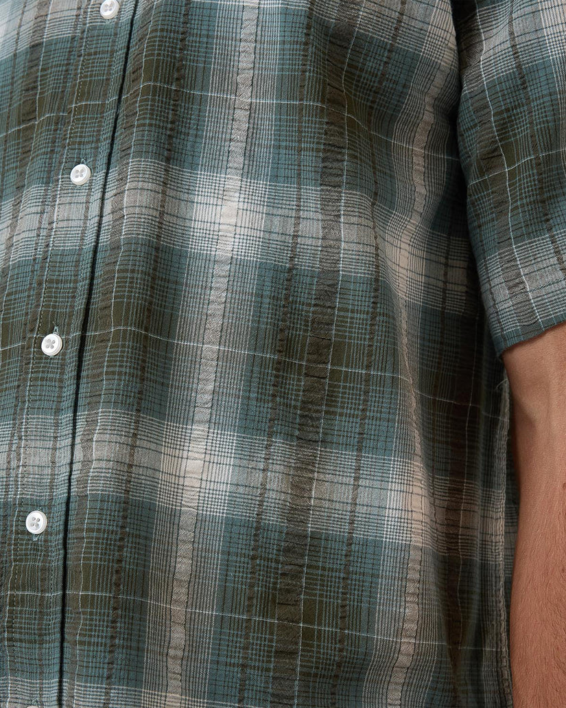 Mens Cheap Thrills Check Short Sleeve Shirt