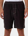 Mens Anarchy In Paradise Cord Denim Shorts