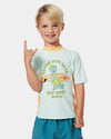 BOYS 2-7 TUBE TURTLE UPF SHORT SLEEVE RASH VEST