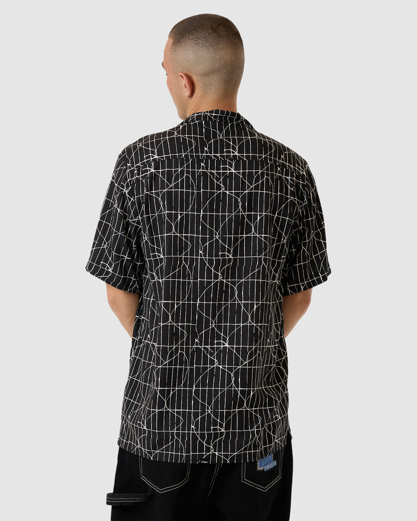 Mens High Power Bowling Short Sleeve Shirt