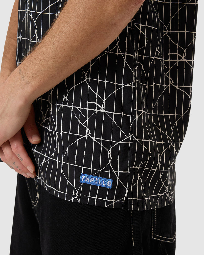 Mens High Power Bowling Short Sleeve Shirt